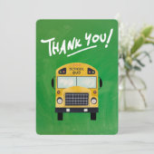 Reis van Bedankt: Viering van onze schoolbusheld (Staand voorkant)