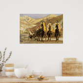 Reis van de Magi c. 1894 James Tissot Poster (Keuken)