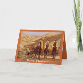 Reis van de Magi Feestdagen Kaart (Voorkant)