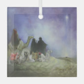 Reis van de Magi Glas Ornament (Voorkant)