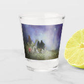 Reis van de Magi Shot glas (Voorkant)