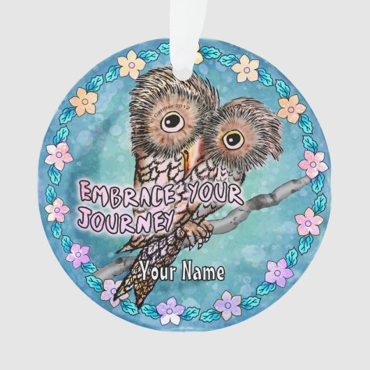 Reis van de Uil Ornament (voorkant)