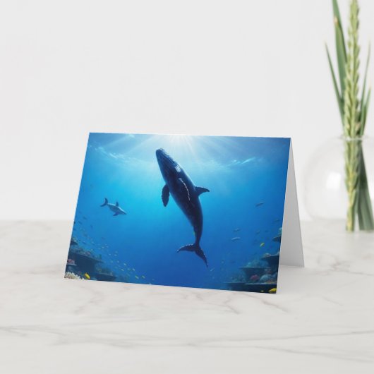 Reis van de Zachte Reus Feestdagen Kaart (Voorkant)