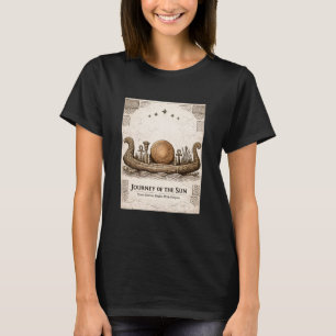 Reis van de Zon Solaire Bark Oud Afrika T-shirt