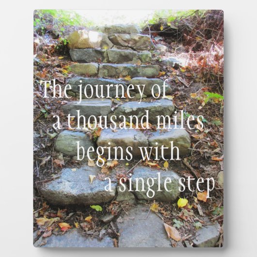 reis van duizend kilometer fotoplaat (Voorkant)