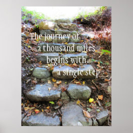 reis van duizend kilometer poster