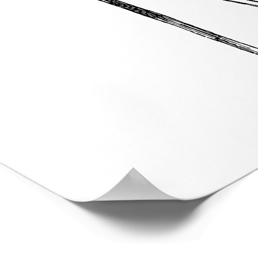 Reis van een Thousand Miles Wisdom Fish op Stilts Poster (Hoek)