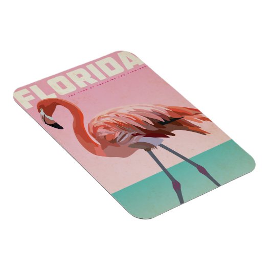  reis van florida flamigo magneet (Rechterzijde)