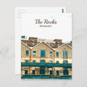 Reis van het  erfgoed van Rocks Sydney Briefkaart (Voorkant / Achterkant)