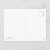 Reis van het Magi Holiday Briefkaart (Achterkant)