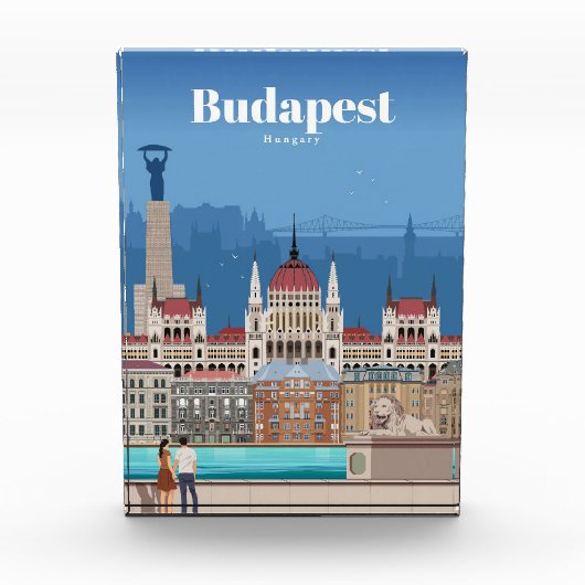 Reis van kunst naar Boedapest Fotoblokken (Voorkant)