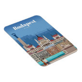 Reis van kunst naar Boedapest Magneet (Rechterzijde)