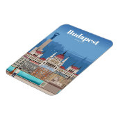 Reis van kunst naar Boedapest Magneet (Linkerzijde)