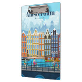 Reis van kunstreizen naar Amsterdam Klembord (Links)
