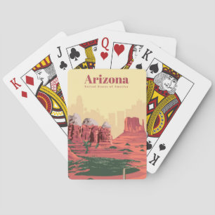 Reis van kunstreizen naar Arizona Pokerkaarten
