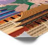 Reis van kunstreizen naar Beijing China Poster (Hoek)