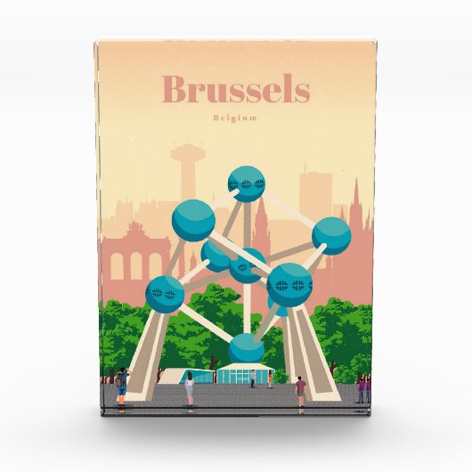 Reis van kunstreizen naar Brussel Fotoblokken (Voorkant)