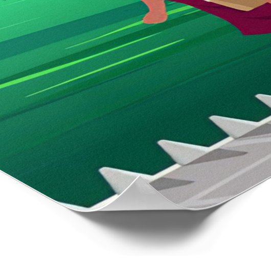 Reis van kunstreizen naar Chicago Poster (Hoek)