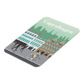 Reis van kunstreizen naar Kopenhagen Magneet (Linkerzijde)