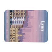 Reis van kunstreizen naar Lyon Frankrijk Magneet (Horizontaal)