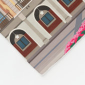 Reis van kunstreizen naar Madrid Spanje Fleece Deken (Hoek)