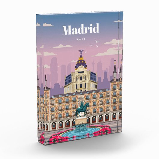 Reis van kunstreizen naar Madrid Spanje Fotoblokken (Links)