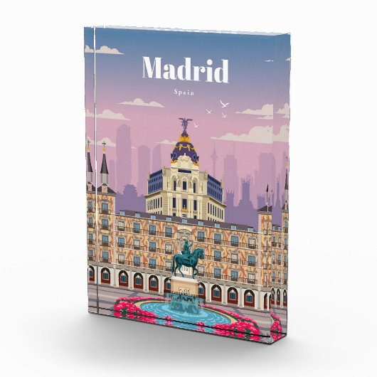 Reis van kunstreizen naar Madrid Spanje Fotoblokken (Rechts)