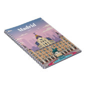 Reis van kunstreizen naar Madrid Spanje Notitieboek (Rechterzijde)