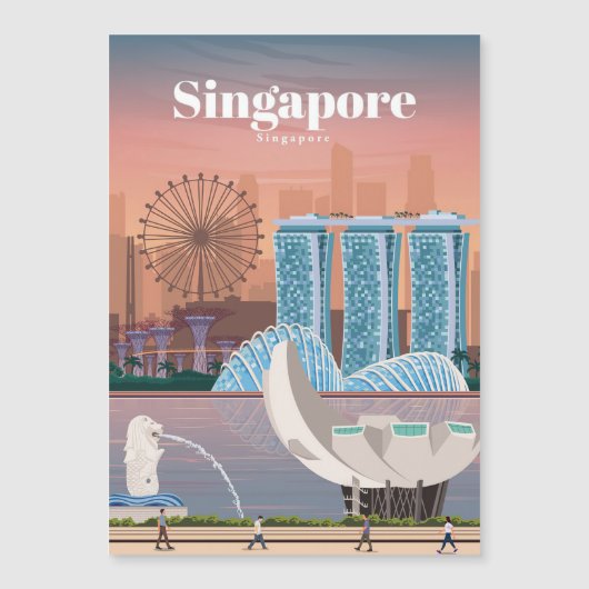 Reis van kunstreizen naar Singapore (Voorkant)