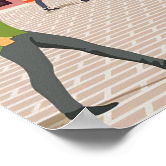 Reis van kunstreizen naar Stockholm Poster (Hoek)