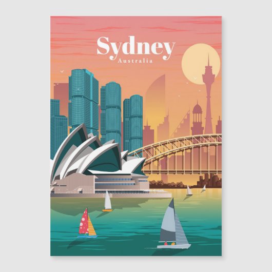 Reis van kunstreizen naar Sydney Australia (Voorkant)