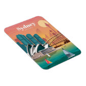 Reis van kunstreizen naar Sydney Australia Magneet (Rechterzijde)