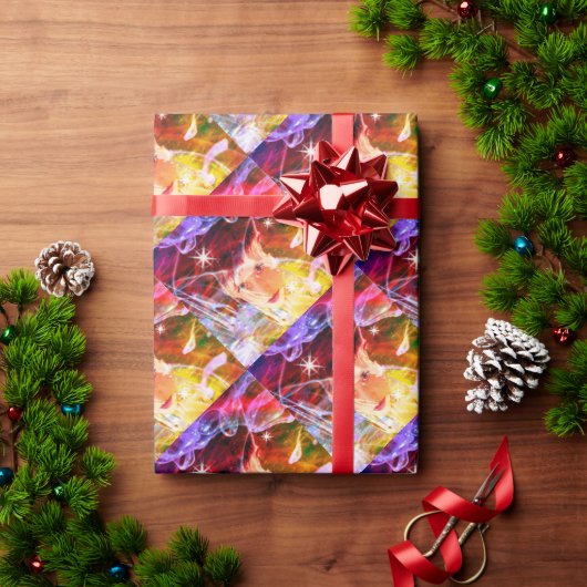 Reis van licht omslagpapier cadeaupapier (Feestdagen Geschenken)
