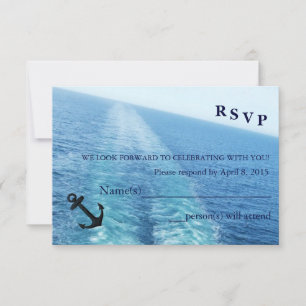 Reis van Liefde Cruiseschip/Bestemming RSVP Kaartje