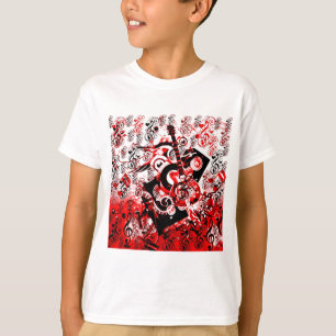 Reis van Music-Red_ T-shirt