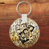Reis van muziek, Rocks Gold_ Sleutelhanger (Voorkant)