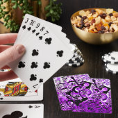 Reis van muziek, Rocks Paars_ Pokerkaarten (Insitu)