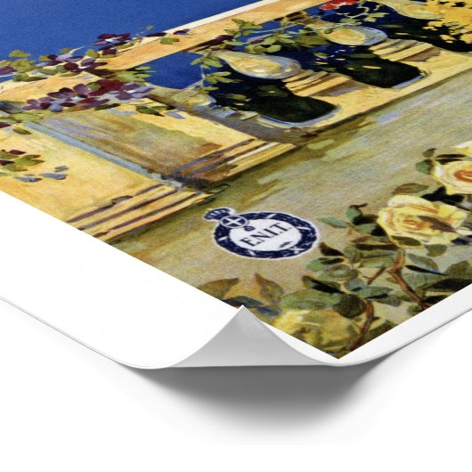  reis van Sanremo Italiaans Poster (Hoek)