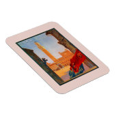  reis van Siena Italiaans adverteren Magneet (Rechterzijde)