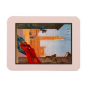  reis van Siena Italiaans adverteren Magneet (Horizontaal)