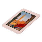  reis van Siena Italiaans adverteren Magneet (Linkerzijde)