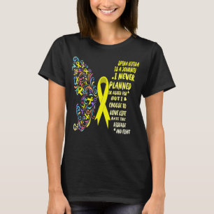 reis van spina bifida - live strijd t-shirt