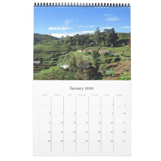 reis van sri lanka kalender (Jan 2026)