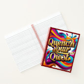 "Reis van zelfontdekking" "Bereik nieuwe hoogten" Notitieboek (Binnen)