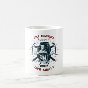 Reis Ver en Breed Koffiemok