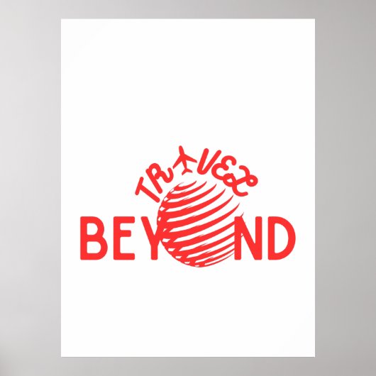 Reis verder poster (Voorkant)