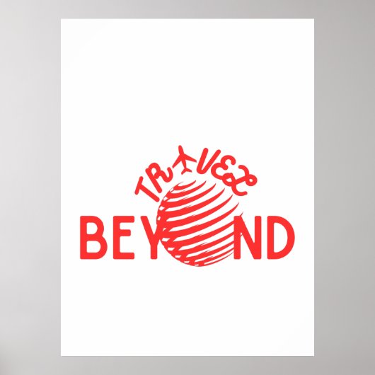 Reis verder poster (Voorkant)