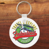 Reis Verken Fabulous Oeganda Sleutelhanger (Voorkant)