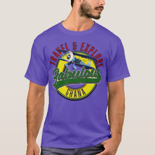 Reis verken het prachtige Ghana T-shirt