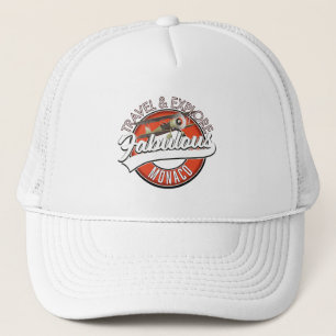 reis verken het prachtige Monaco logo Trucker Pet